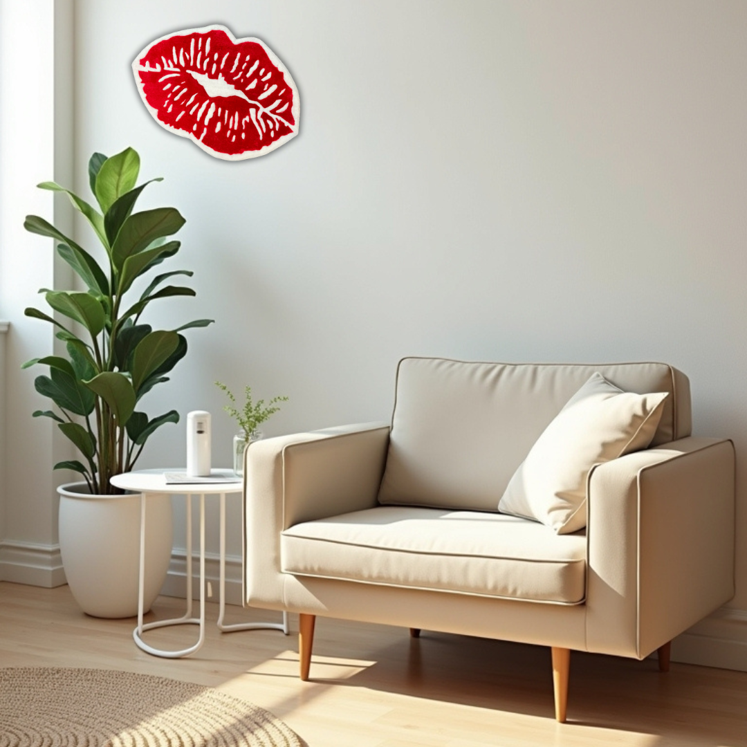 Red Lips Rug