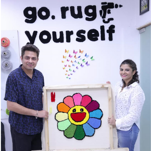 Couple Tufting Session