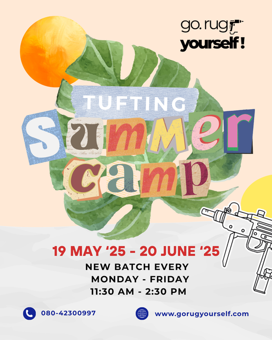 Kids Tufting Summer Camp '25