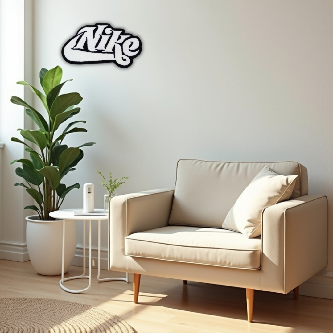 Black and White Nike logo