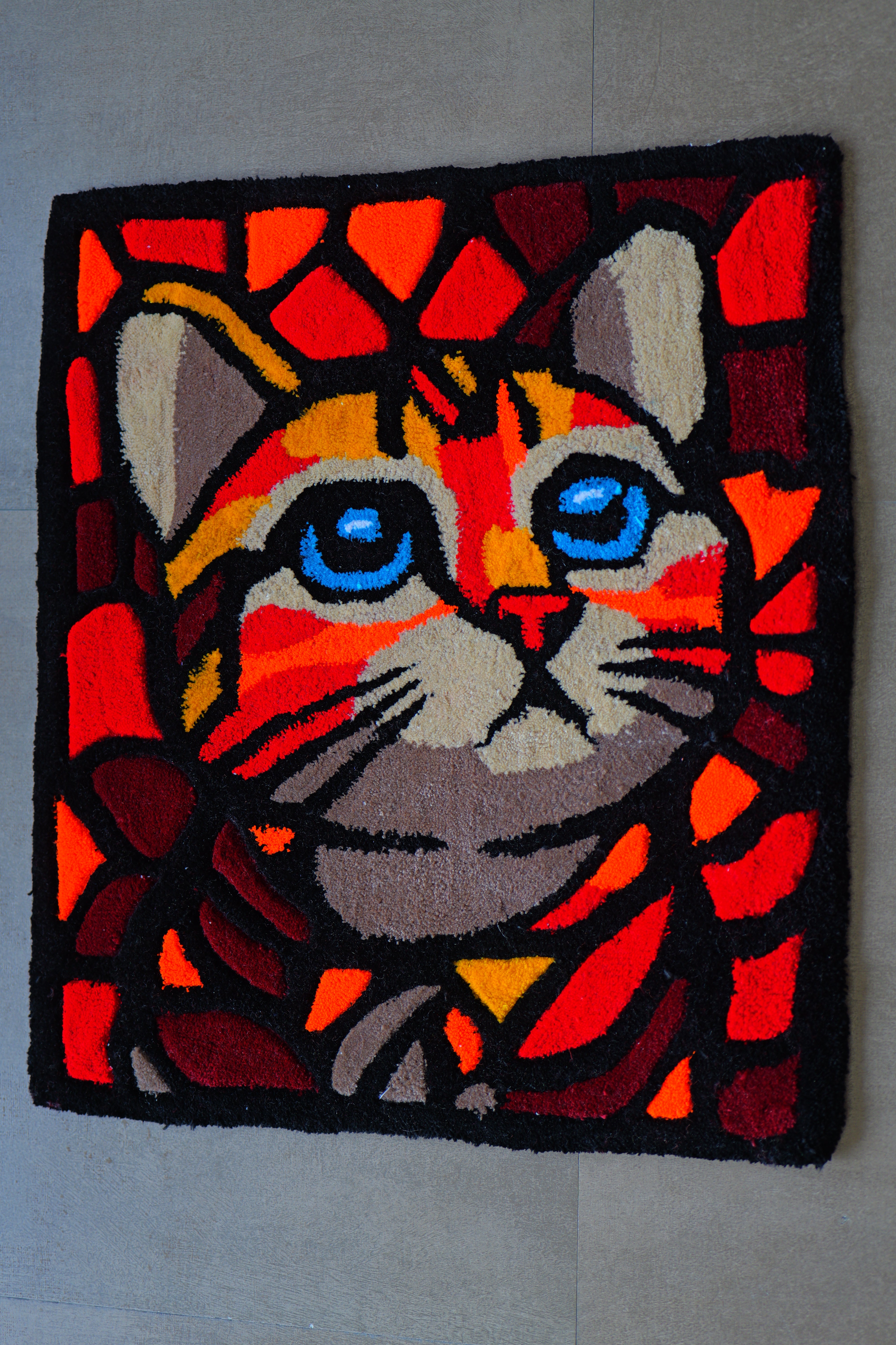 Colorful Cat Design