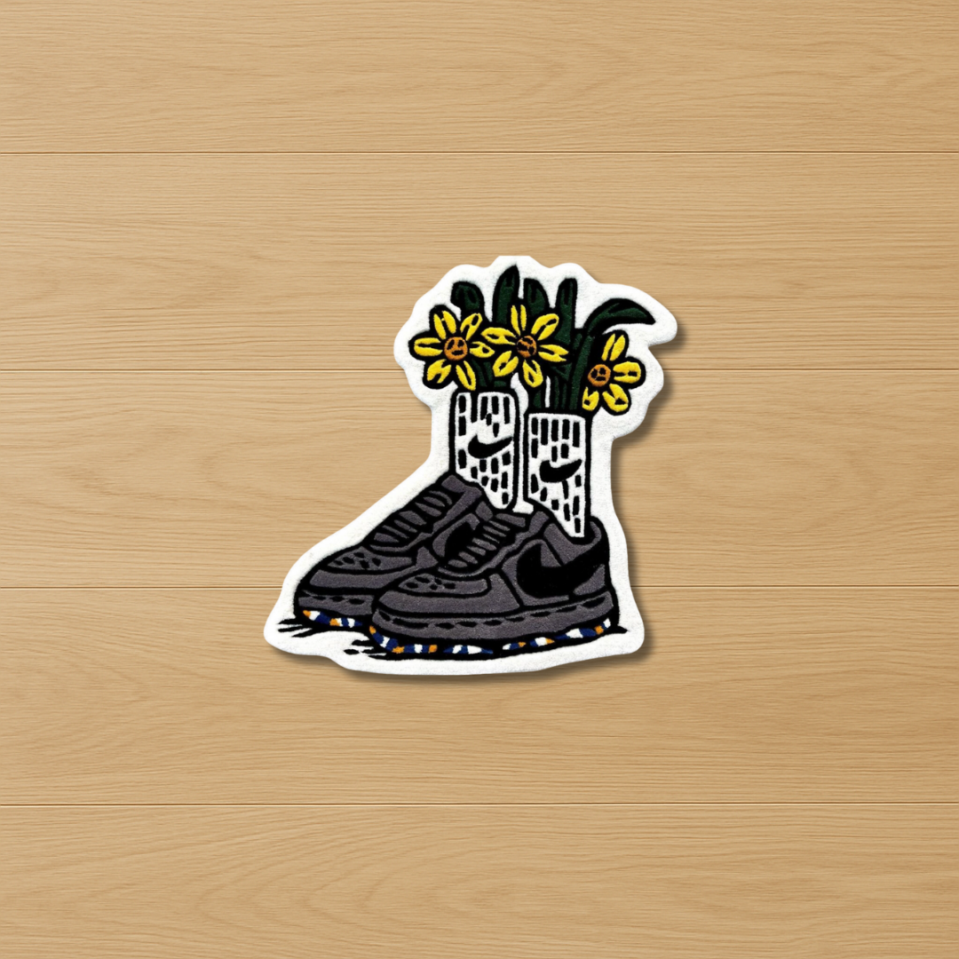 Flowers in Sneaker