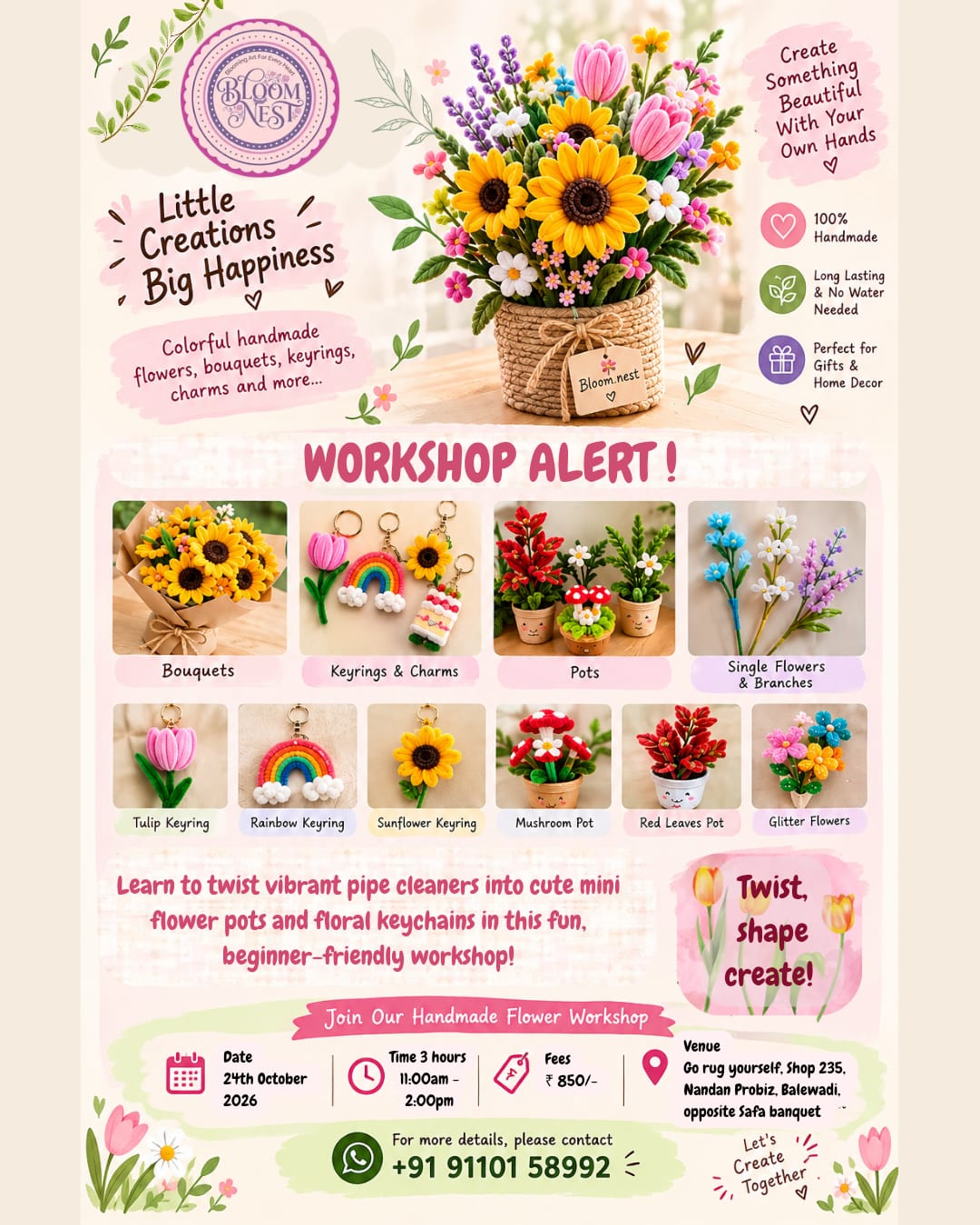 Handmade Floral Workshop