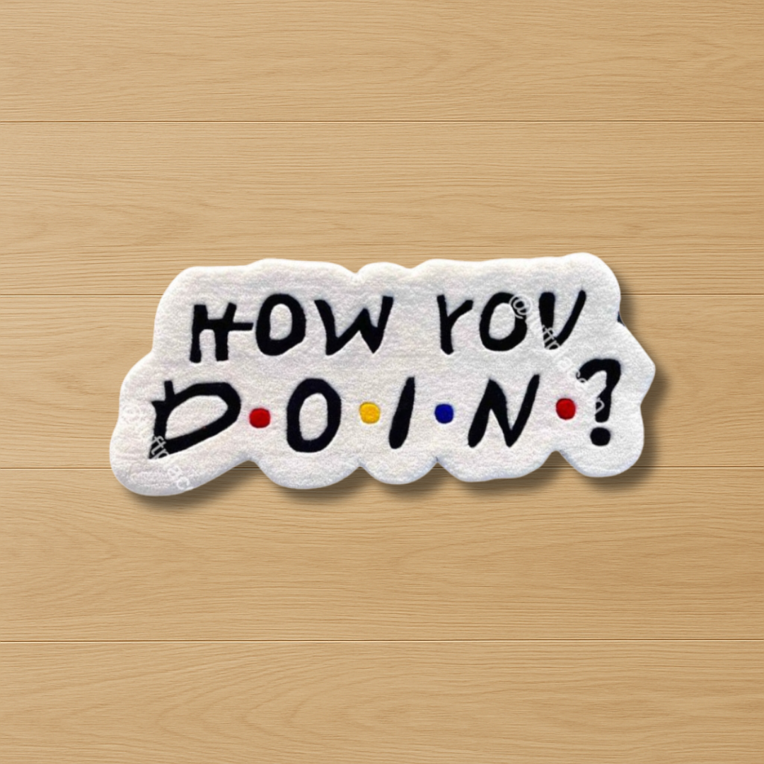 How you doin Friends rug