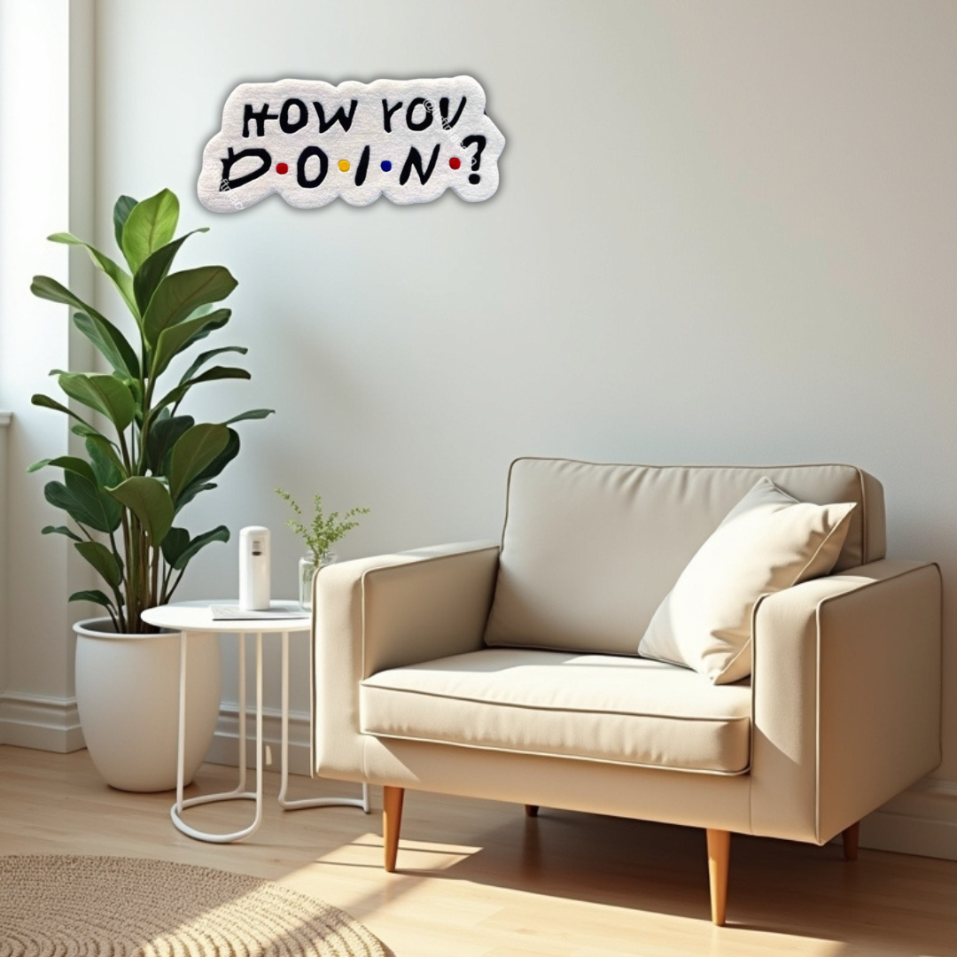 How you doin Friends rug