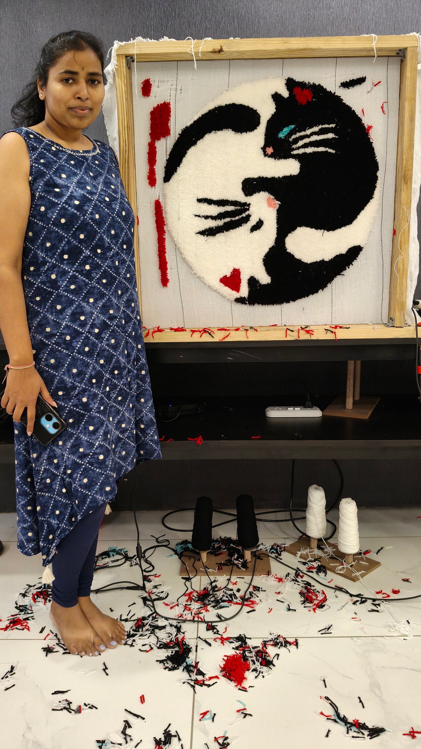 Solo Tufting Session - Standard Rug