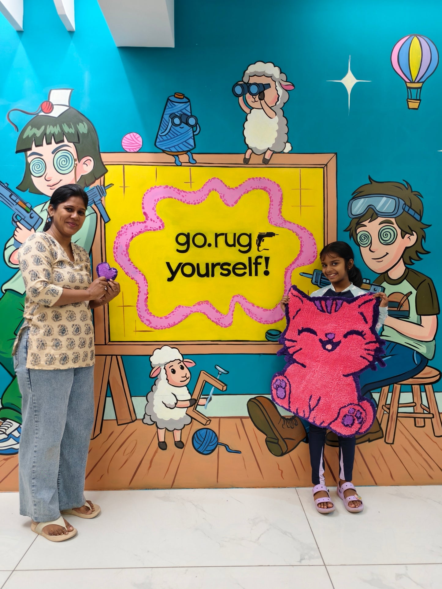 Solo Tufting Session - Standard Rug