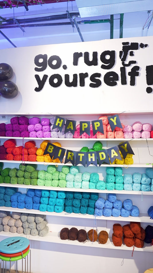 Tufting Birthday Party